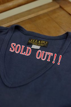 画像5: 「JELADO」"ANTIQUE GARMENTS"　W.W Under Wear VネックTシャツ [オールドネイビー]