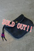 「RE.ACT」 Leather Small Pouch　リアクト　レザースモールポーチ　[ブラック]