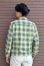 画像3: 「JELADO」 Rayon Check Shirts　レーヨン オンブレーチェック ボックスシャツ [ライム] (3)