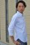画像2: 「JELADO」 Upperside Shirts ジェラード　アッパーサイドシャツ 7分袖 [ホワイト] (2)