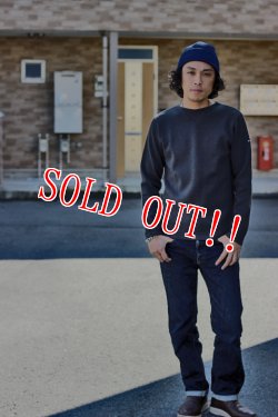 画像9: 「Pherrows」 フェローズ バスクシャツ ロングスリーブ カットソー 15W-PGS1 [ブラック]