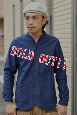 画像5: 「Jackman」 Baseball Flannel Shirts　ジャックマン　ベースボール フランネルシャツ JM3131　「ネイビー」