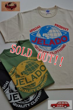 画像1: 「JELADO」 Jelado official Tee II  ジェラード　オフィシャルプリント ロゴ2型 半袖Tシャツ [バニラ・グラスグリーン・ブラック]