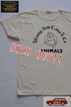 画像1: 「JOHN GLUCKOW」by 「JELADO」Animals Brand Tee ジョングラッコー ジェラード　アニマルズブランド プリント半袖Tシャツ JGSA-B001 [ホワイト]