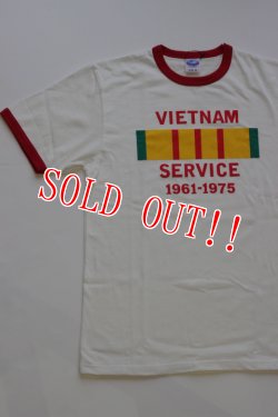 画像2: 「JELADO」 Vietnam Service Tee ジェラード　ベトナムサービス 半袖プリント　リンガーTシャツ JPT-1503 [バニラ・フレッシュオレンジ]