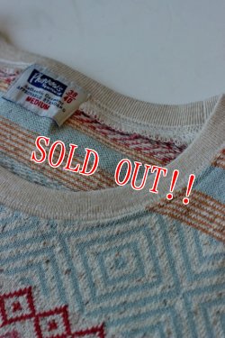 画像4: 「Pherrows」 ジャガードボーダーTシャツ 15S-PBPT3  [サックス]