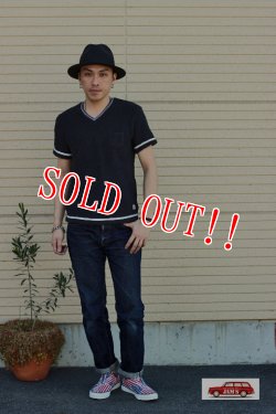 画像8: 「Pherrows」 フェローズ バカパイル Vネック 半袖Tee 15S-BAKAPILE V-T [Sブラック]