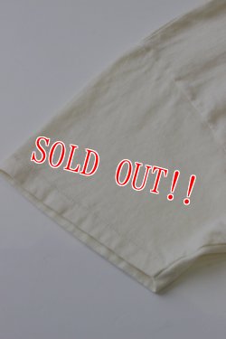 画像6: 「J.AUGUR DESIGN」 T-SHIRTS AIC IXH XAN　2015FW Lot No.009 ジュディーオーガーデザイン ステンシル Tシャツ [アイボリー]