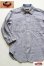 画像1: 「JELADO」 Upperside Shirts ジェラード　アッパーサイドシャツ 7分袖 [アッシュグレー] (1)