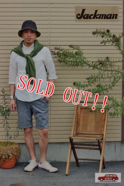 画像10: 「Jackman」 Cotton Dotsume Shorts　 ジャックマン コットン ドツメ ショーツ 度詰天竺 JM7812　「チャコール」