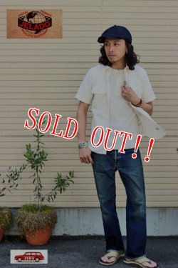 画像11: 「JELADO」 ジェラード シャンブレーワーク 半袖シャツ JP02110 [クリーム]