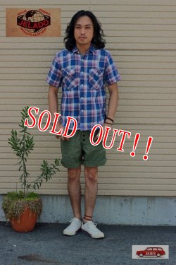 画像11: 「JELADO」 ベンチレーション 半袖 チェック ワークシャツ [JP02103 [フェイドピーチ]