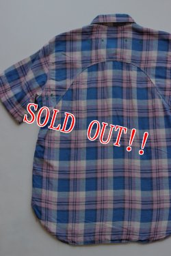 画像2: 「JELADO」 ベンチレーション 半袖 チェック ワークシャツ [JP02103 [フェイドピーチ]