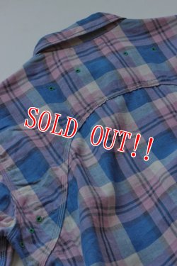 画像8: 「JELADO」 ベンチレーション 半袖 チェック ワークシャツ [JP02103 [フェイドピーチ]