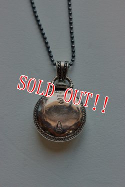 画像3: 「限定生産」「Button Works」×「Larry Smith」 WORK BUTTON NECKLACE　ボタンワークス×ラリースミス　真鍮 ワークボタン 懐中時計 ネックレス