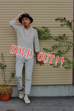 画像11: 「Pherrows」 TAPERED PIQUER PANTS　Lot 488　フェローズ テーパード ピケパンツ  [アイボリー]