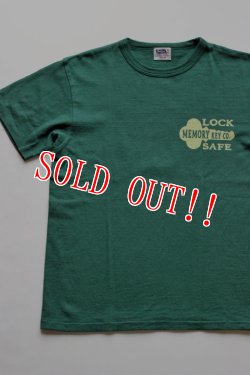 画像5: 「Pherrows」 カタログ未掲載 MEMORY KEY CO.　フェローズ 半袖 プリント Tシャツ  15S-PTJ14  [ホワイト・ブラック・グリーン]