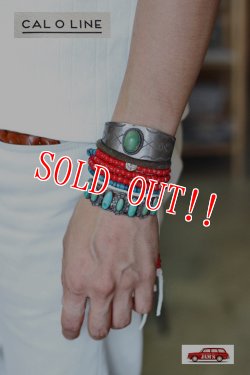 画像12: 「CAL O LINE」 キャルオーライン アンテークホワイトハートビーズ ネックレス [CL15F086]