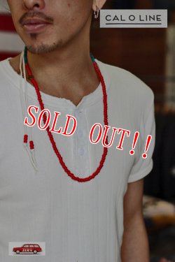 画像8: 「CAL O LINE」 キャルオーライン アンテークホワイトハートビーズ ネックレス [CL15F086]