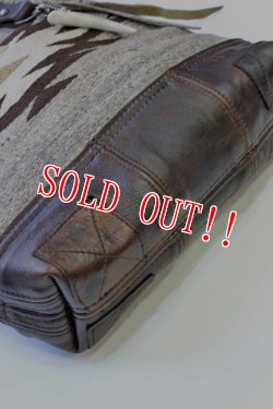 画像6: 「J.AUGUR DESIGN」 NAVAJO BUCKET BAG 2015年製作 ＃1 ジュディーオーガーデザイン ナバホ ショルダーバッグ [ナバホブランケット×レザー]