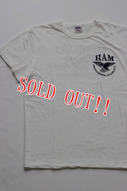 画像6: 「Pherrows」 カタログ未掲載 HAM HONOLULU　フェローズ  スラブ 半袖プリント Tシャツ 15S-PST3 [ホワイト・チャコール・ストーンブルー]