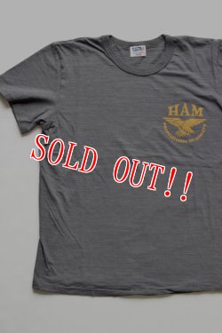 画像4: 「Pherrows」 カタログ未掲載 HAM HONOLULU　フェローズ  スラブ 半袖プリント Tシャツ 15S-PST3 [ホワイト・チャコール・ストーンブルー]