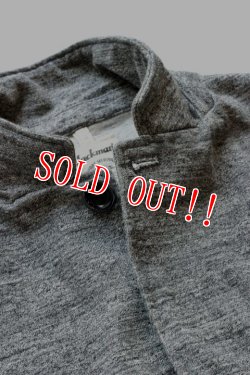 画像4: 「Jackman」 Cotton Dotsume Jacket　コットン ドツメ ジャケット 度詰天竺 JM7870 「チャコールグレー」