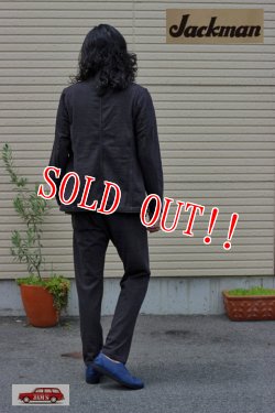 画像10: 「Jackman」 Cotton Dotsume Troesers　コットン ドツメ トラウザーズ 度詰天竺 JM7871 「スミクロ」