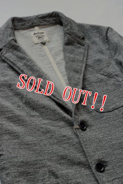 画像3: 「Jackman」 Cotton Dotsume Jacket　コットン ドツメ ジャケット 度詰天竺 JM7870 「チャコールグレー」