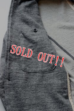 画像7: 「Jackman」 Cotton Dotsume Jacket　コットン ドツメ ジャケット 度詰天竺 JM7870 「チャコールグレー」