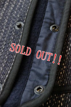 画像9: 「Browns BEACH」  EARLY VEST  ブラウンズビーチ アーリーベスト フルカウント社製  BBJ7-001  [ネイビーストライプ]