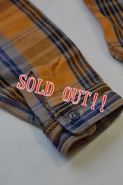 画像6: 「Pherrows」 フェローズ ヘヴィーネルシャツ 15W-720WS [オレンジ]