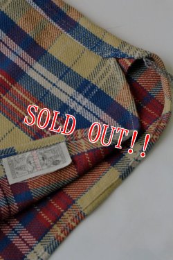 画像5: 「Pherrows」 フェローズ ヘヴィーネルシャツ 15W-720WS [ベージュ]