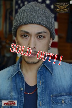 画像5: 「JOHN GLUCKOW」 by 「JELADO」　 Submariners The Watch Cap ジョングラッコー ジェラード サブマリーナーズ ウールニット ワッチキャップ  JG03701 [グレー]