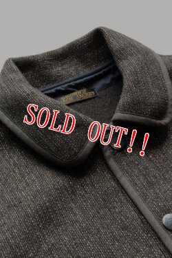 画像4: 「Browns BEACH」 BEACH JACKET  ブラウンズビーチ ビーチジャケット フルカウント社製  BBJ6-002 [オックスフォードグレー（ブラウン系）]