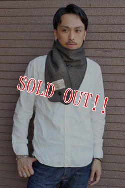 画像5: 「Browns BEACH」 BBJ6-007 MUFFLER by FULLCOUNT ブラウンズビーチ　マフラー フルカウント社製 [ネイビーストライプ]