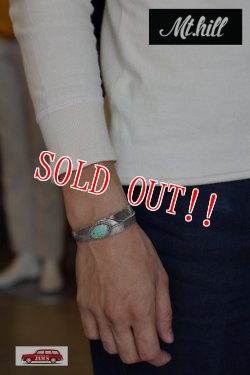 画像5: 「Mt.hill」 マウントヒル フェザーバングルスリム ロイストンターコイズ付き [mh15bl28]