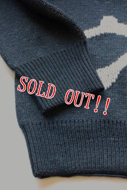 画像5: 「JELADO」 スカル ジャガードニットセーター JP03802　[ブラック]