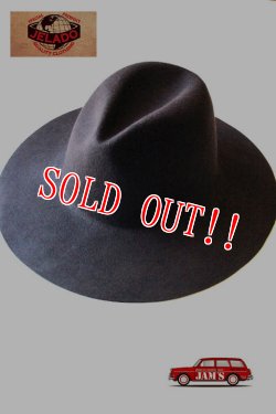 画像1: 「JELADO」 McCarty Cowboy Hat　ジェラード マッカーティー カウボーイハット ロングブリム　[ブラウン]