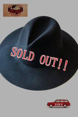 画像1: 「JELADO」 McCarty Cowboy Hat　ジェラード マッカーティー カウボーイハット ロングブリム　[ブラック]