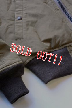 画像6: 「Pherrows」 フェローズ グランドクルージャケット MA-1 15W-GCJ1-CIV [カーキベージュ]