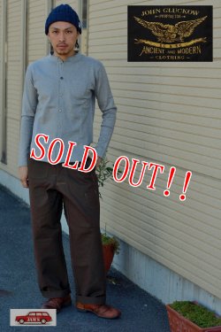 画像8: 「JOHN GLUCKOW」 by 「JELADO」 Seamans Undershirts シーマンズ アンダーシャツ JG03202　[グレー]