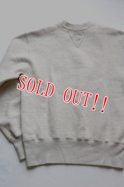 画像2: 「Pherrows」 フェローズ ブロンクス セットインスリーブ両V プリントスウェット 16W-BRONX-P1 [オートミール]