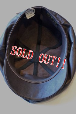 画像6: 「SPEIERS」 Leather Cadquette スピアーズ レザーキャスケット SW-007 [ダークブラウン]