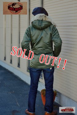 画像15: 「JELADO」×「COLIMBO」　N-3 ジェラード × コリンボ ミリタリージャケット CT03421 [オリーブ]