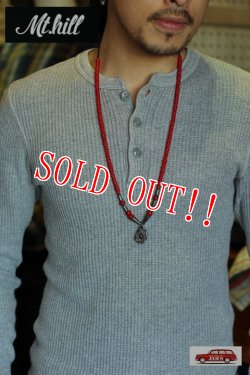 画像7: 「Mt.hill」 マウントヒル ナゲットトップ  アンティークホワイトハート シルバービーズネックレス [mh15pd09]