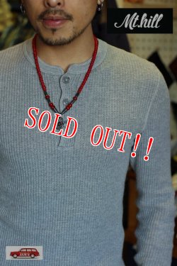 画像6: 「Mt.hill」 マウントヒル ナゲットトップ  アンティークホワイトハート シルバービーズネックレス [mh15pd09]