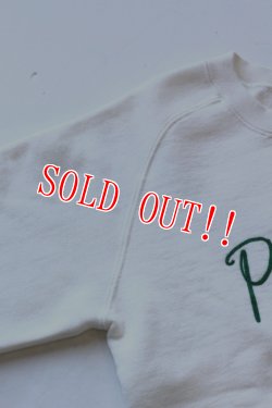 画像4: 「Pherrows」 フェローズ バークレー フリーダムスリーブ 両V ステッチロゴ スウェット 15W-BERKELEY-FR-P1 [ホワイト]