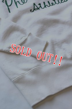 画像5: 「Pherrows」 フェローズ バークレー フリーダムスリーブ 両V ステッチロゴ スウェット 15W-BERKELEY-FR-P1 [ホワイト]