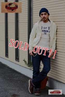 画像8: 「JELADO」 ジェラード アスレチックブランド　吊裏毛スウェット生地仕様 フルジップ パーカー 　[バニラ]